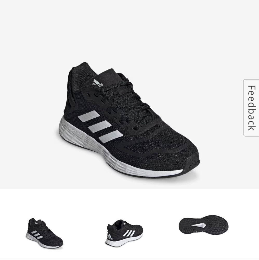 Worn once! Adidas Duramo 10 Running Shoe